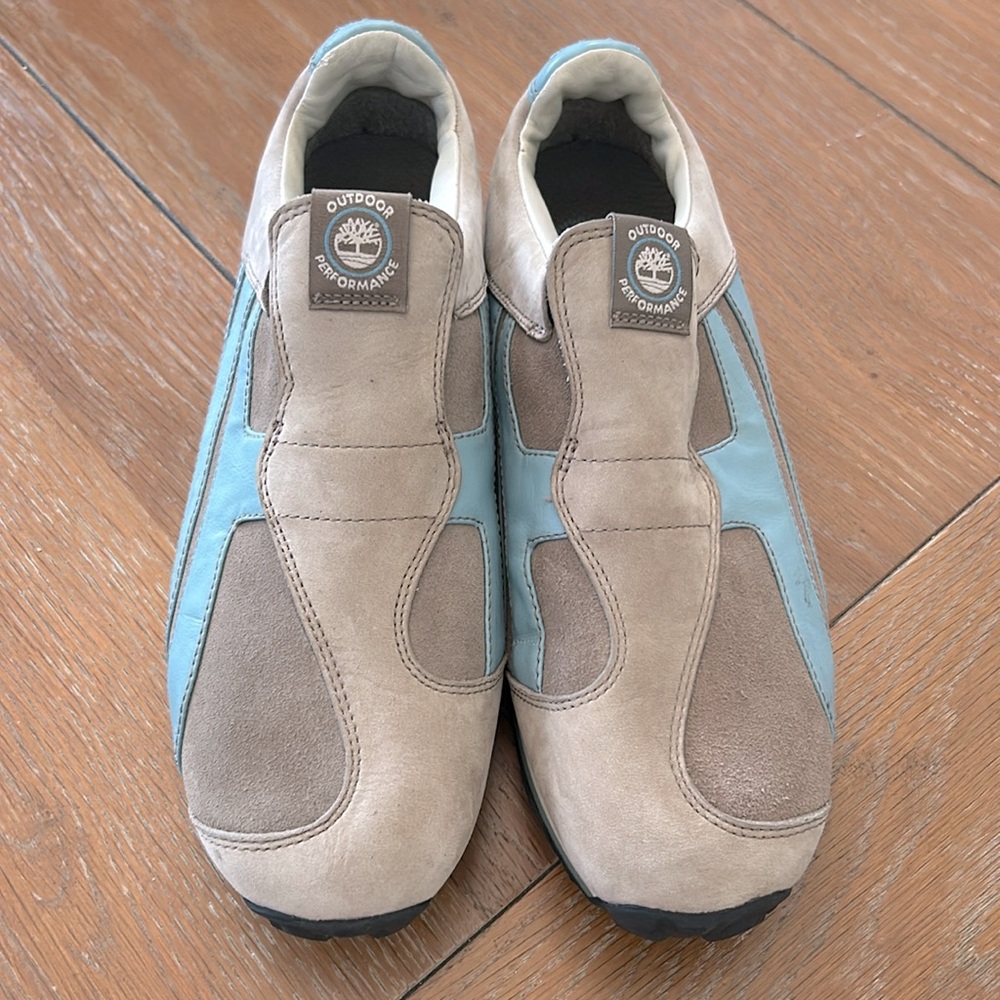 Timberland Outdoor Performance Leather Slip On Hiking Sneakers - Picture 3 of 7